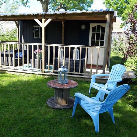 Tinyhouse Natuurhuisje Met Veranda Bij De Molen Tussen Alkmaar En Hoorn Oterleek Eksteriør billede